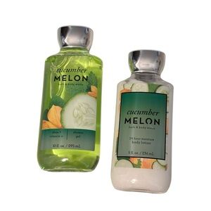 Bath & Body Works Cucumber Melon Shower Gel and Lotion Duo
